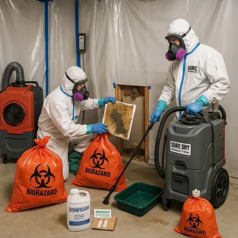 Contaminated Water Handling Protocols process in River Oaks, TX