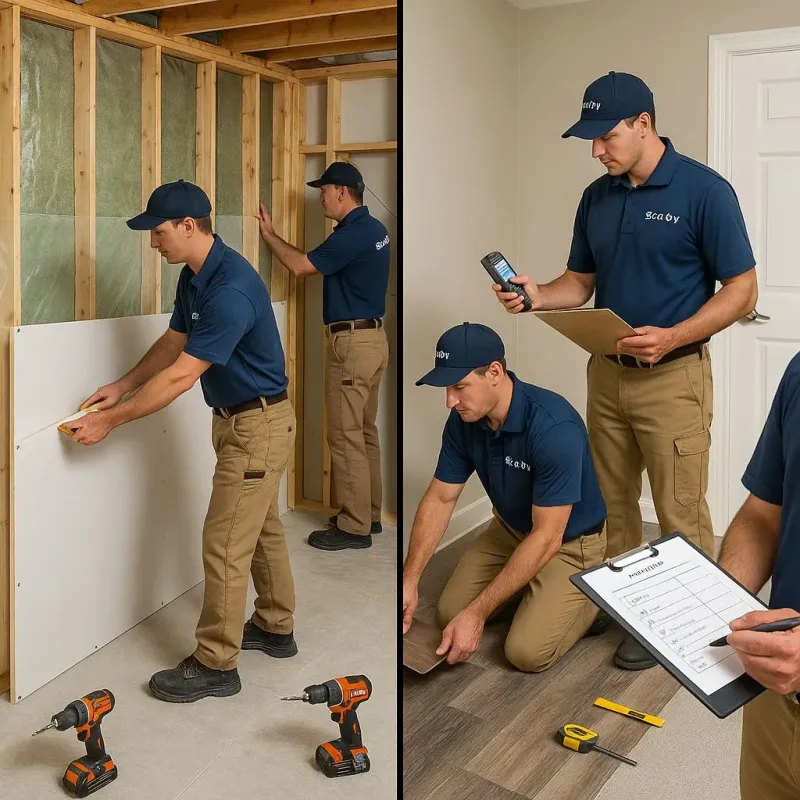 Repairs and Reconstruction process in River Oaks, TX